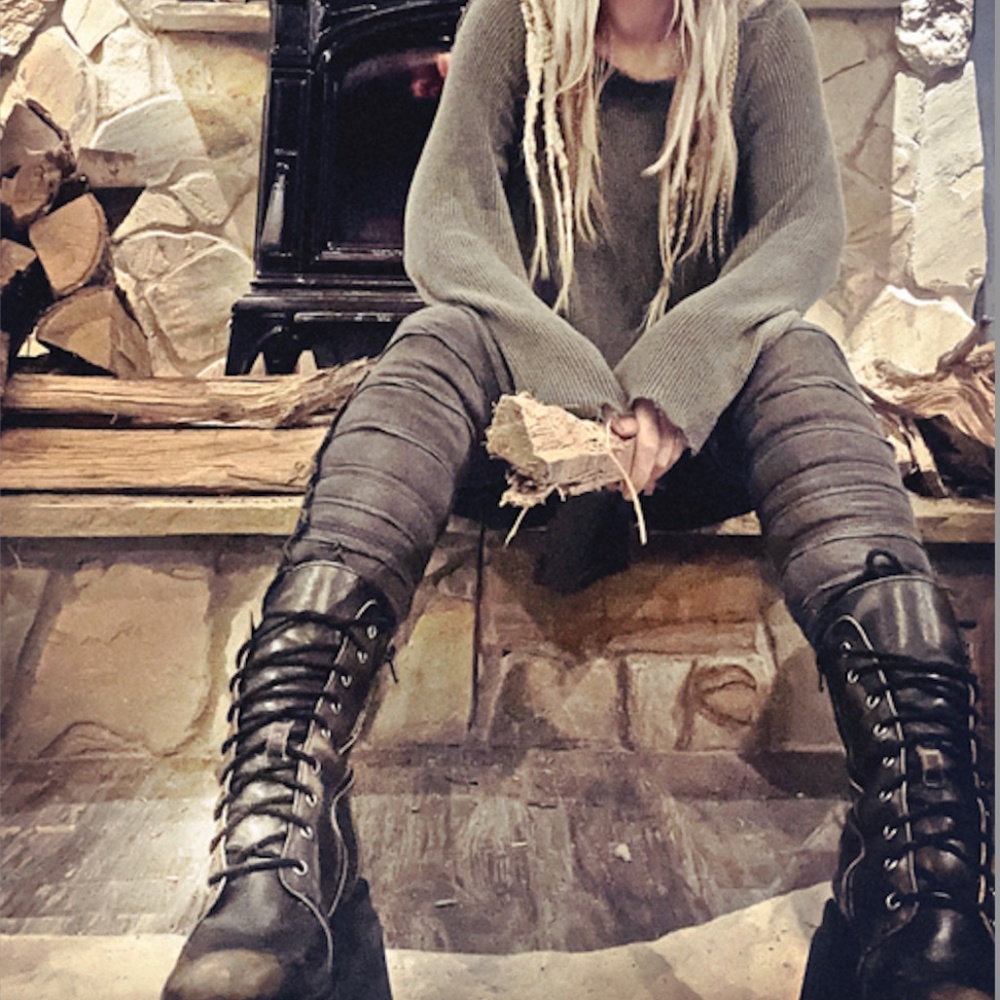 free people nella platform boots 36